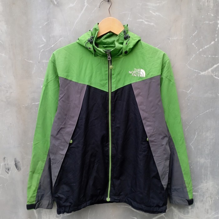 jaket TNF the north face hyvent mp3 2 tone gorpcore second