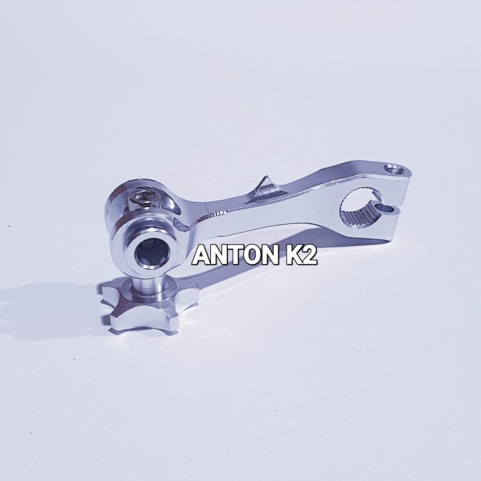 PAHA REM/TUAS REM BELAKANG VARIASI MOTOR BEAT/BEAT ESP ISS/BEAT STREET - Silver, All size