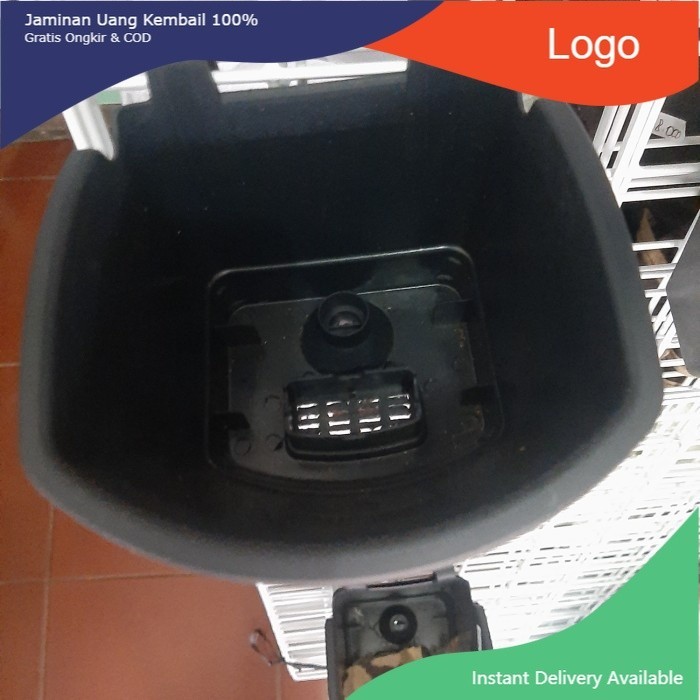 Pot Dinding Tempel Hitam (Kecil) -Grosir
