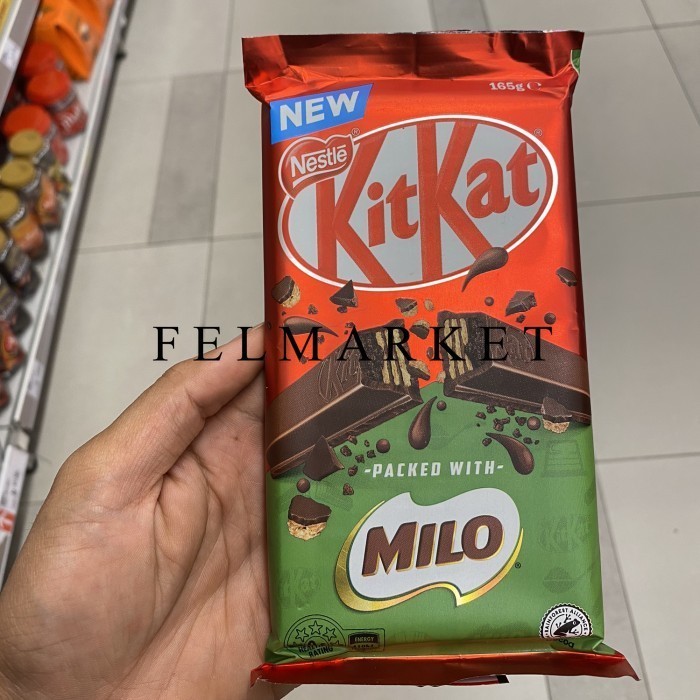 

Nestle Kitkat Packed With Milo / 165 grm