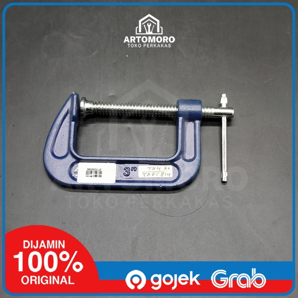 Clamp C 3inch Tomeco