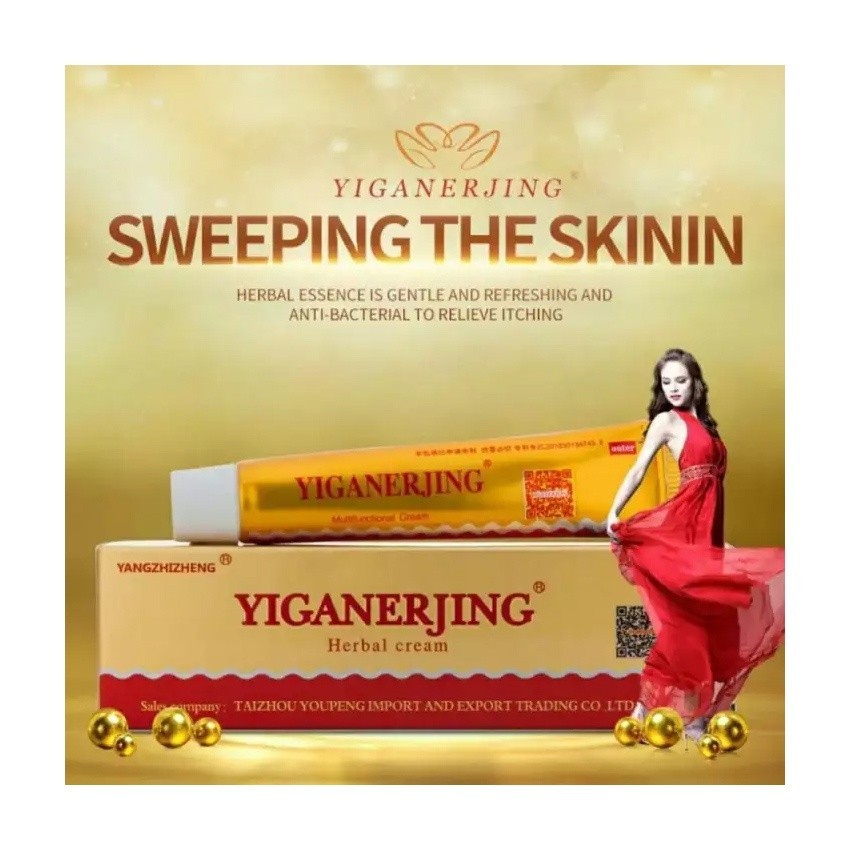 Yiganerjing Obat Cina Paling Ampuh Salep Kulit Dermatitis Eksim Gatal Selangkangan Kudis Kurap Jamur