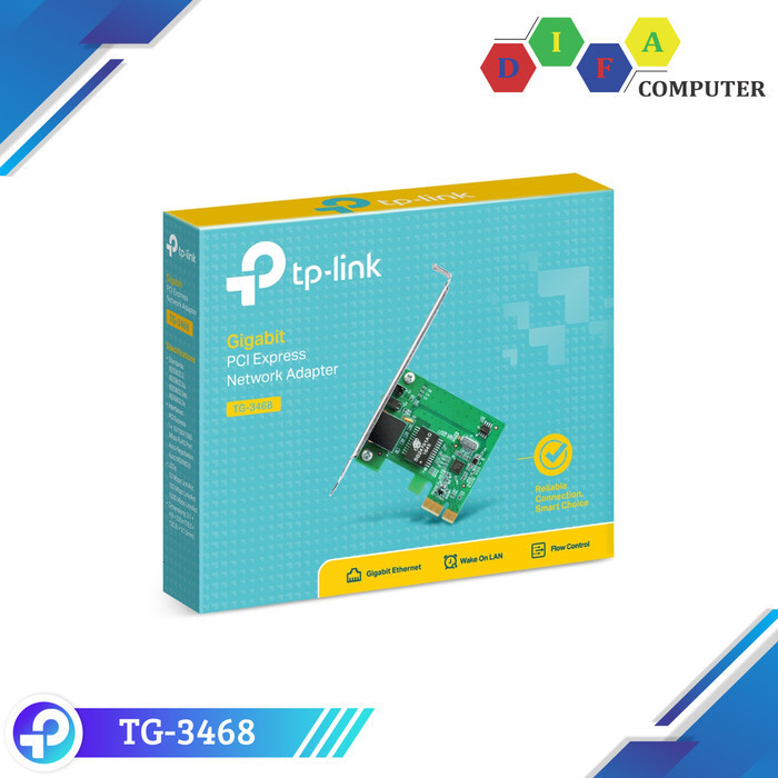 PCIe Lan Card Gigabit TpLink TG-3468 1000Mbps PCI Express