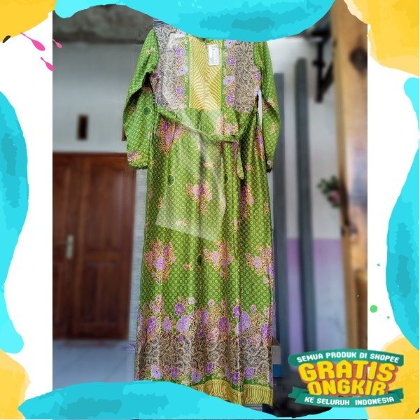 GAMIS MUSLIMAT//SERAGAM PENGAOSAN MUSLIMAT NU SEMI SUTRA/Jokowidodo