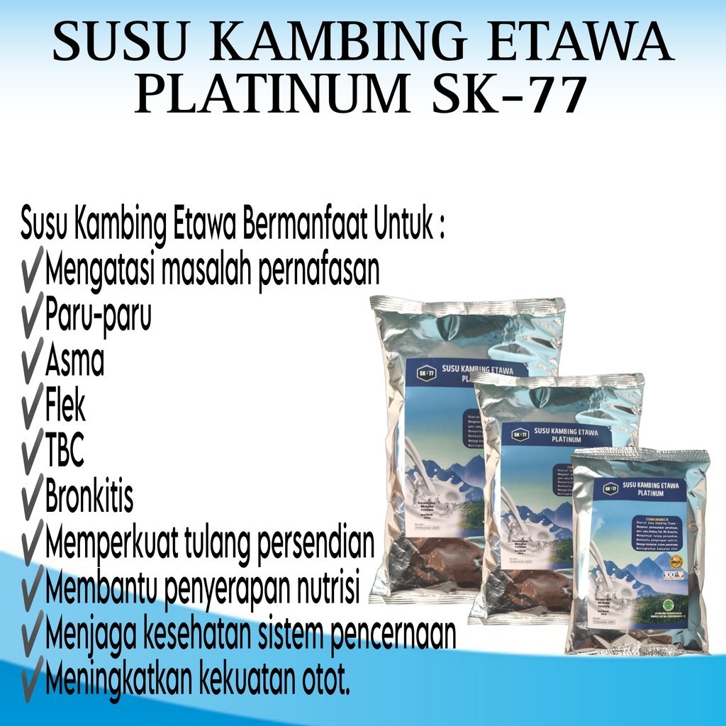 SUSU ETAWA PLATINUM SK77 1KG / 1000gr / ENAK