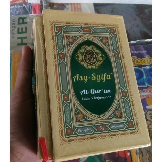 AL-QUR'AN ASY SYIFA Al Quran Terjemahan Transliterasi Latin Perayat Indeks Surat Ukuran A6 SAKU 11,5