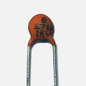 Disc Ceramic Capacitor 271K 270pF 1KV Y5P RoHS Taiwan
