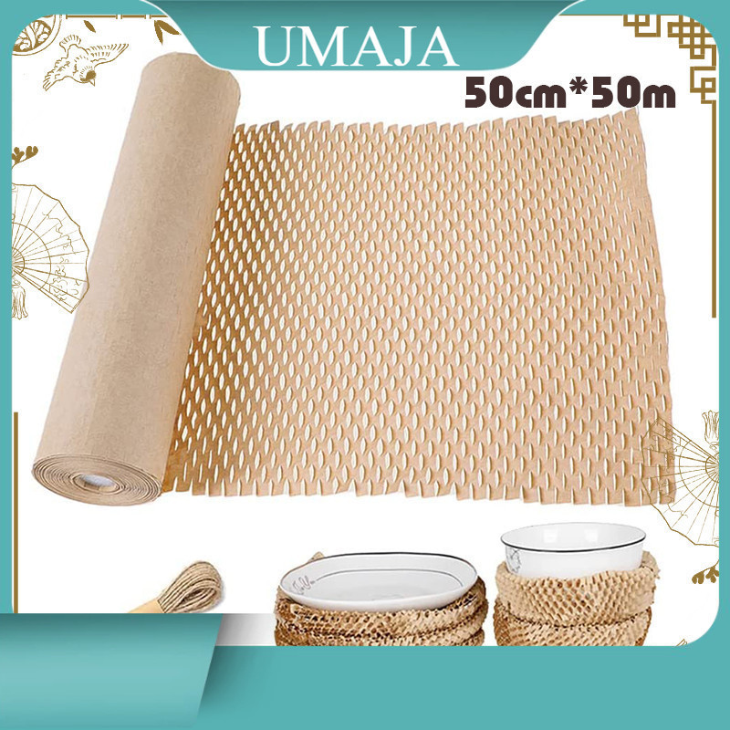 

Umaja 50CM X 50M Honeycomb Paper atau Eco Friendl