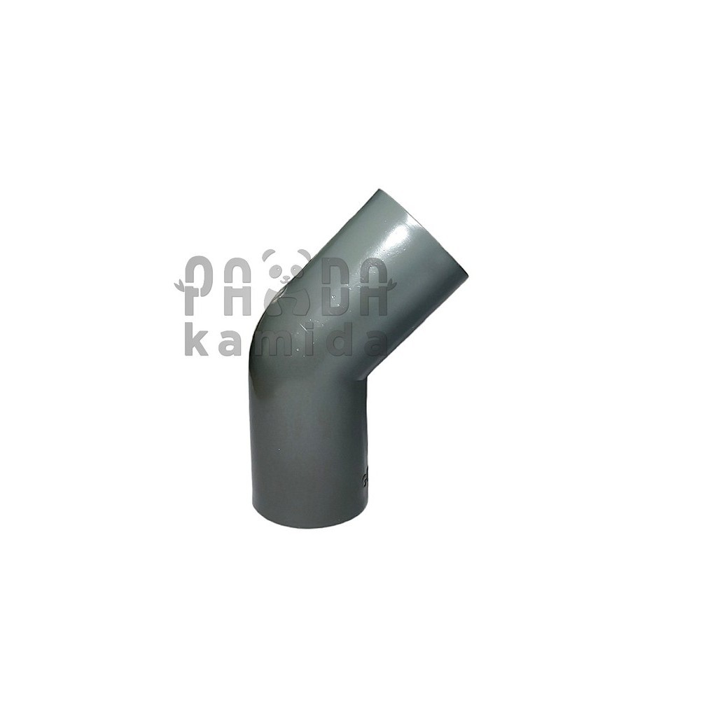 Knee 3/4 inch 45 derajat PVC / Keni Elbow 0,75"inch 45 derajat L pipa paralon