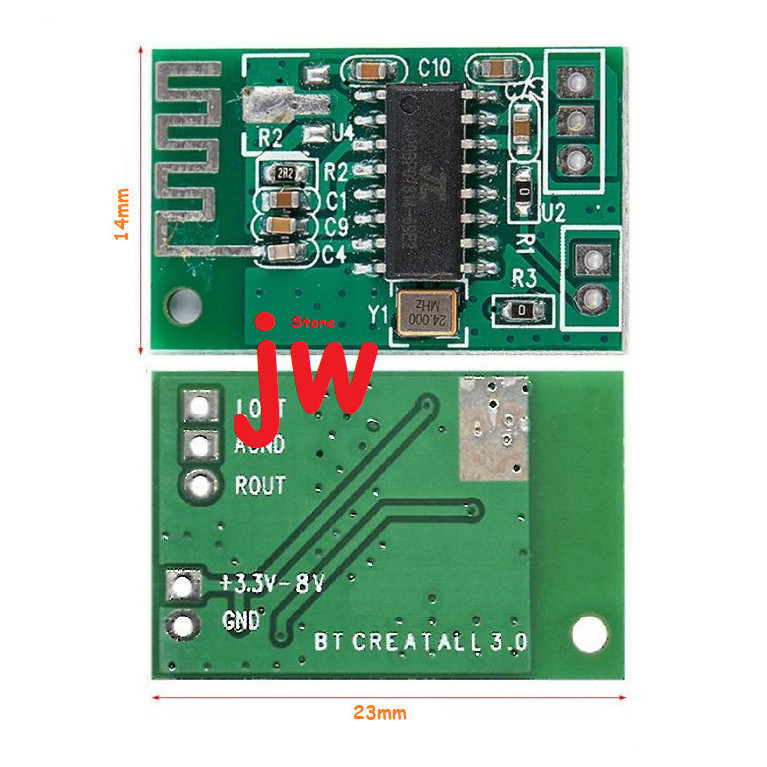 PART TOOL CA-6928 CA6928 CA 6928 Bluetooth Class-D Amplifier 3.3-8V 3W+3W DIY