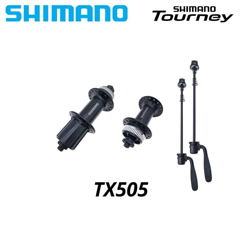 Shimano TOURNEY TX505 Front Rear Freehub 8 9 10 SPEED MTB Mountain Bike Center Lock 32 Hole Disc Bra