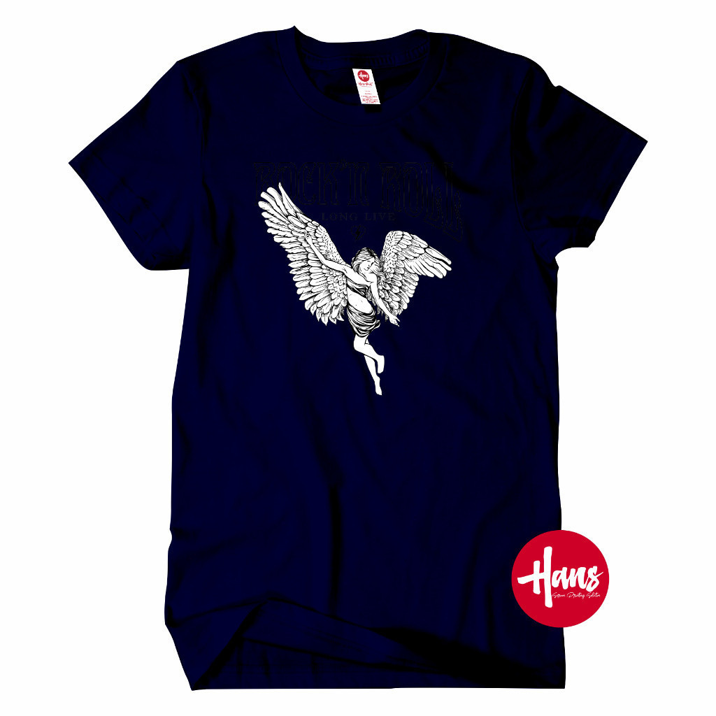 TERLARIS / KAOS RNR / FASHION PRIA WANITA / STYLE KAOS / UNISEX / ROCK'N ROLL / Hans.Sablon