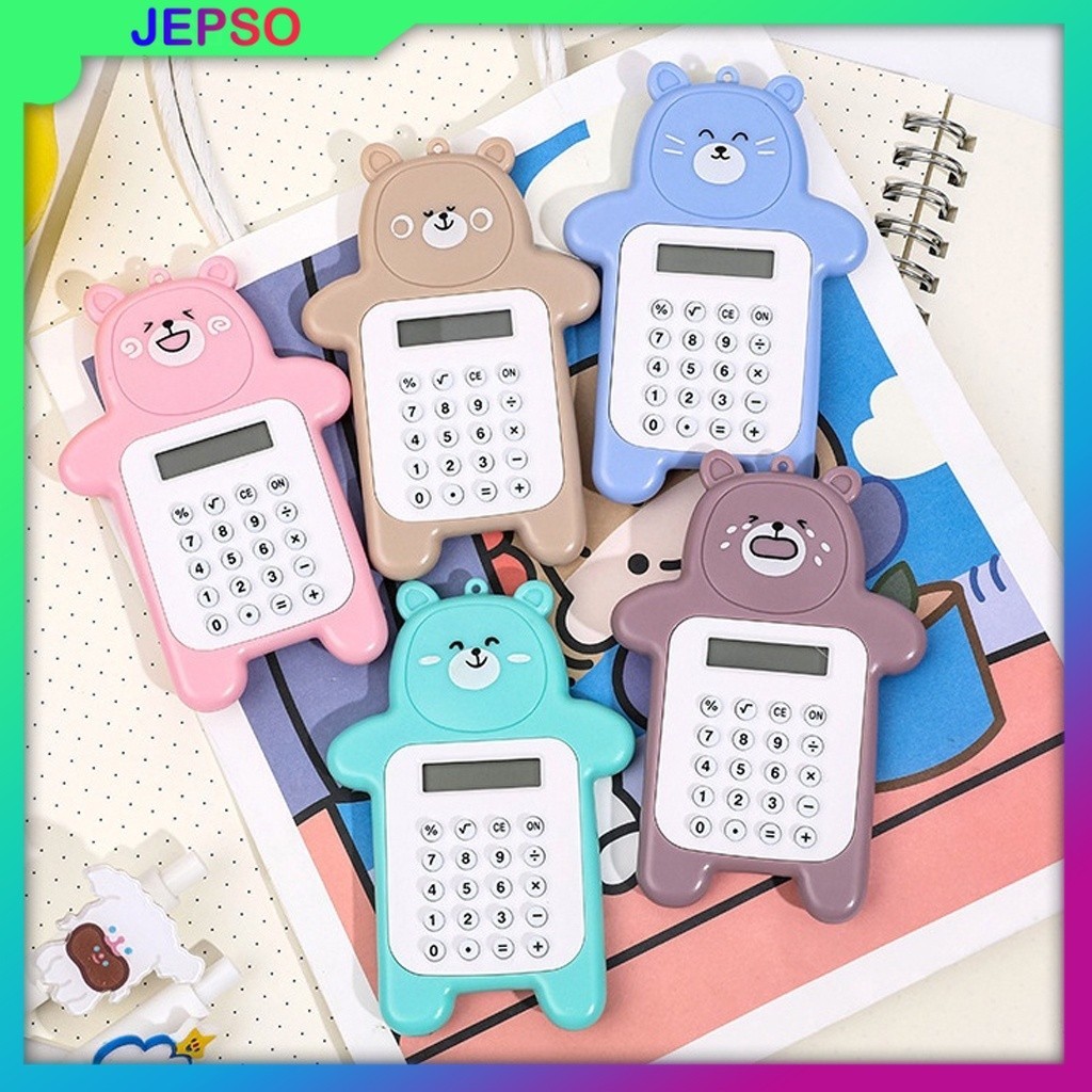 

KALKULATOR MINI PORTABLE MOTIF BERUANG / CALCULATOR BEAR 8 DIGIT TOMBOL KARET / Calculator Mini Portable Motif Bear Kalkulator Mini 8 Digit / KALKULATOR SAKU MINI DENGAN GANTUNGAN KUNCI MOTIF LUCU