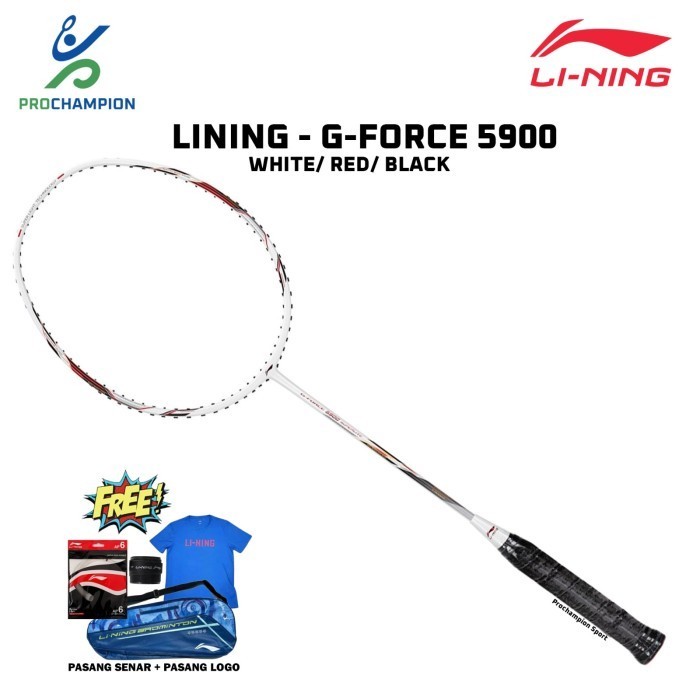 Raket Badminton Lining G Force 5900 S Badminton Racket G FORCE 5900 S