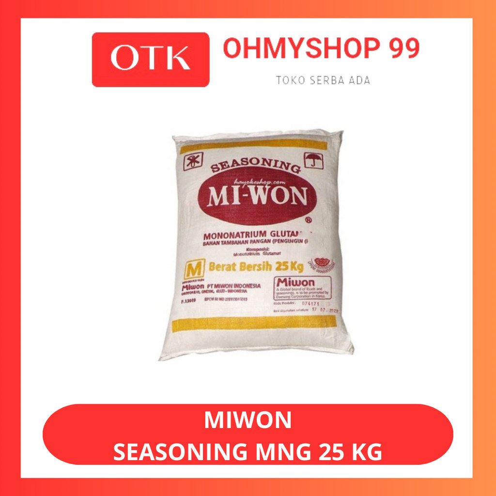 

MIWON MNG Bumbu Penguat Rasa Micin 25kg