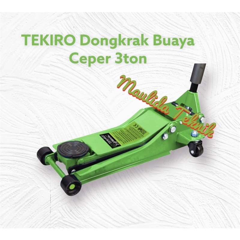 TEKIRO DONGKRAK BUAYA CEPER 3TON / DONGKRAK MOBIL / ALAT BENGKEL MOBIL