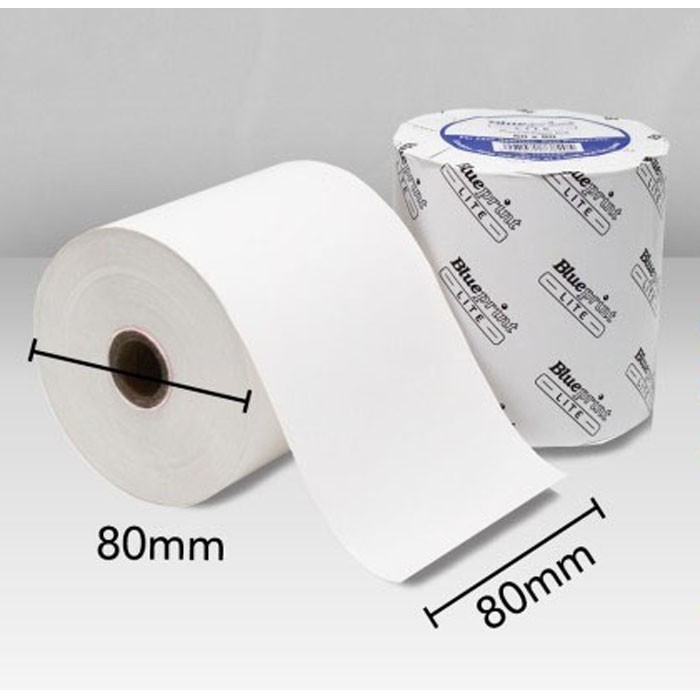 

Struk EDC 80x80mm Blueprint Lite Thermal Paper Roll Kertas Termal