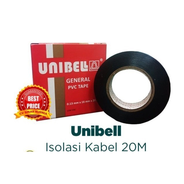 

Lakban Listrik / Isolasi Listrik / Solasi Listrik UNIBELL