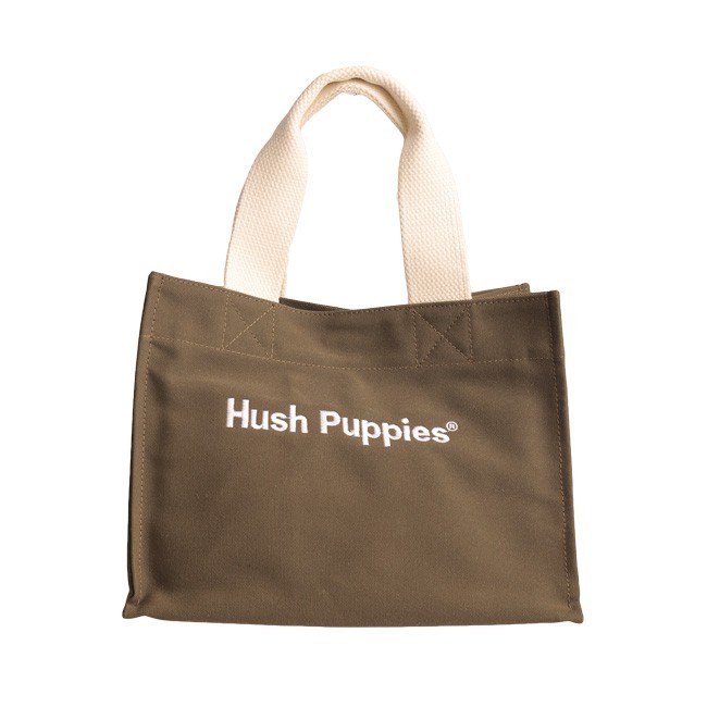 BIGSALE!!!! promo diskon original sayy!! Hush Puppies Tas Wanita Canvas Tote Bag S Olive