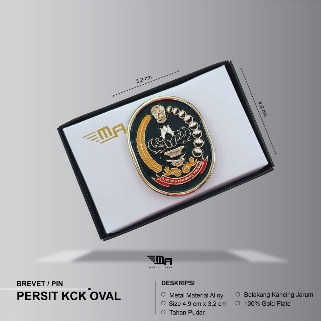 WING PERSIT KCK PDH BRIVET BREVET PIN PERSIT KCK