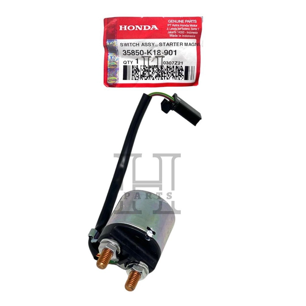 SWITCH ASSY STARTER MAGNETIC BENDIK STARTER CB CBR 150 STREETFIRE VERZA 35850-K18-901 ASLI ORIGINAL