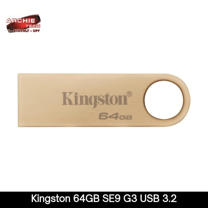 Flashdisk Kingston 64GB SE9 G3 usb 3.2 DTSE9G3/64GB
