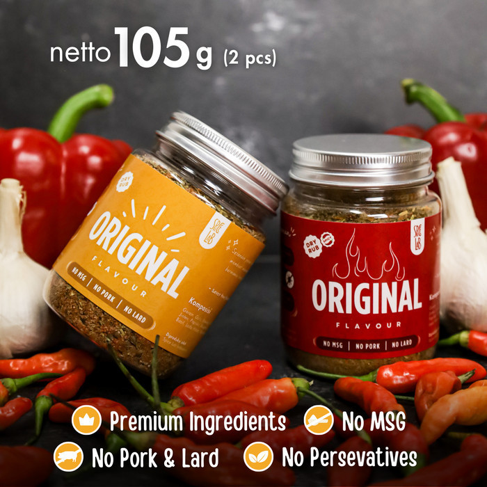

[TERLARIS] Bundle Original&Spicy Dry Rub SpiceLab Bumbu Marinasi Kering Serbaguna