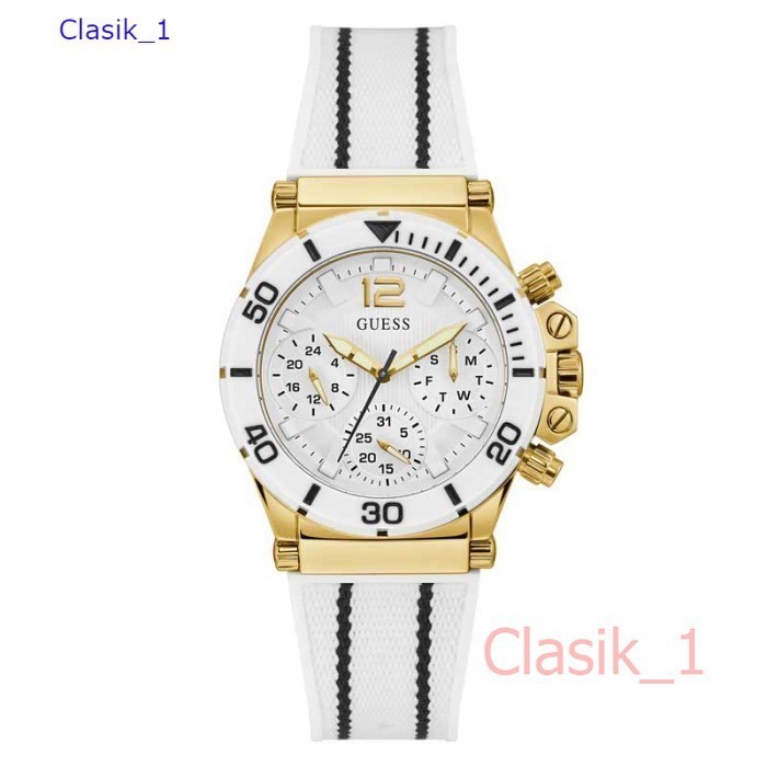 Original 100% GUESS GW0406L1  CO PILOT Jam Tangan Wanita  Rubber