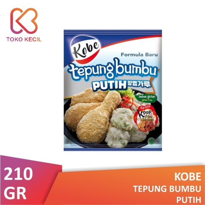 

Kobe Tepung Bumbu Putih 210gr