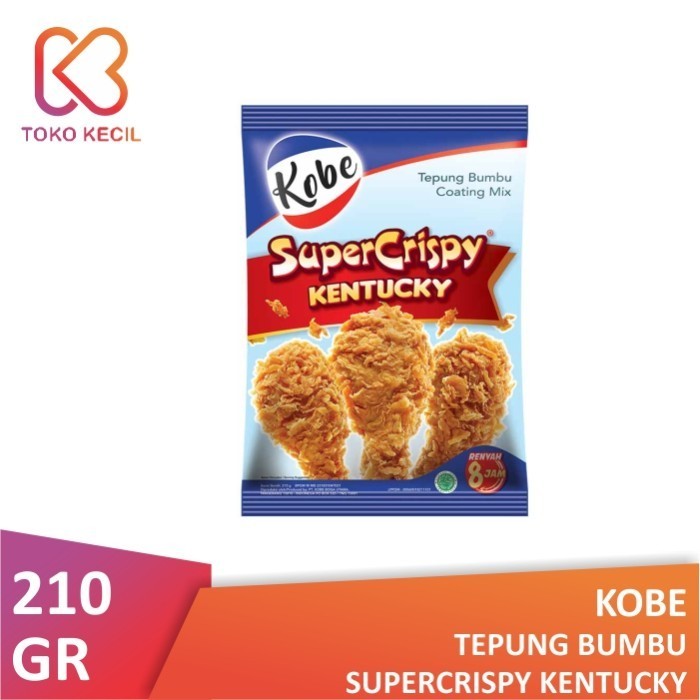 

Kobe Tepung Bumbu Supercrispy Kentucky 210gr