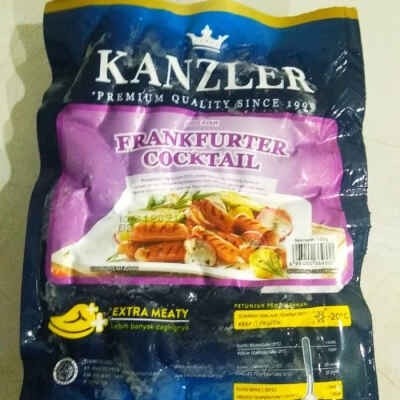 

Kanzler sosis frnakfuter cocktail 500 gr
