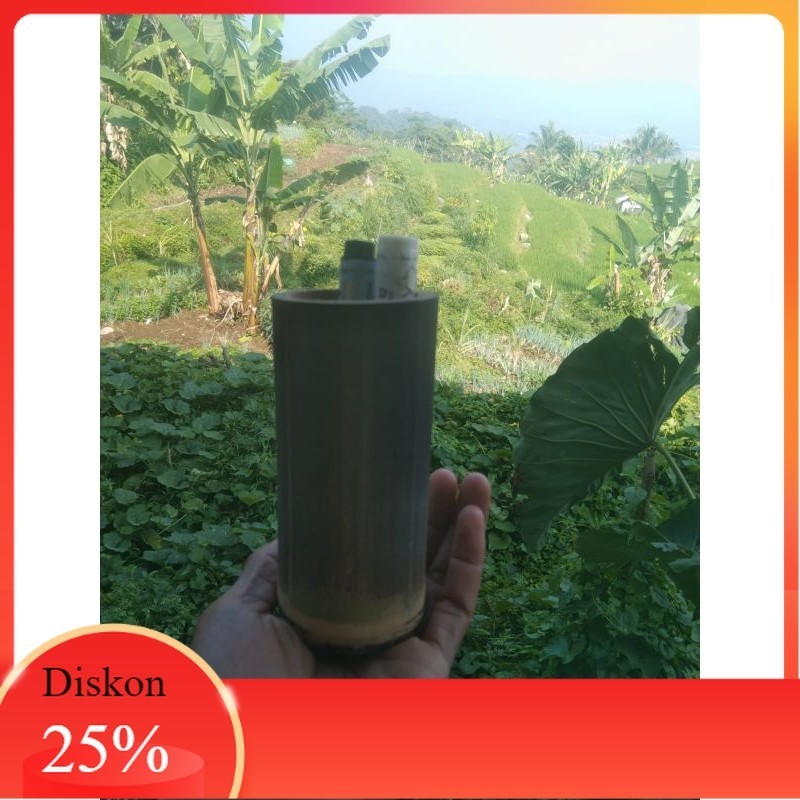 

[C4NVA_MALL] Best Quality Tempat pensil bambu hitam natural/tempat pensi/tempat bolpen Termurah