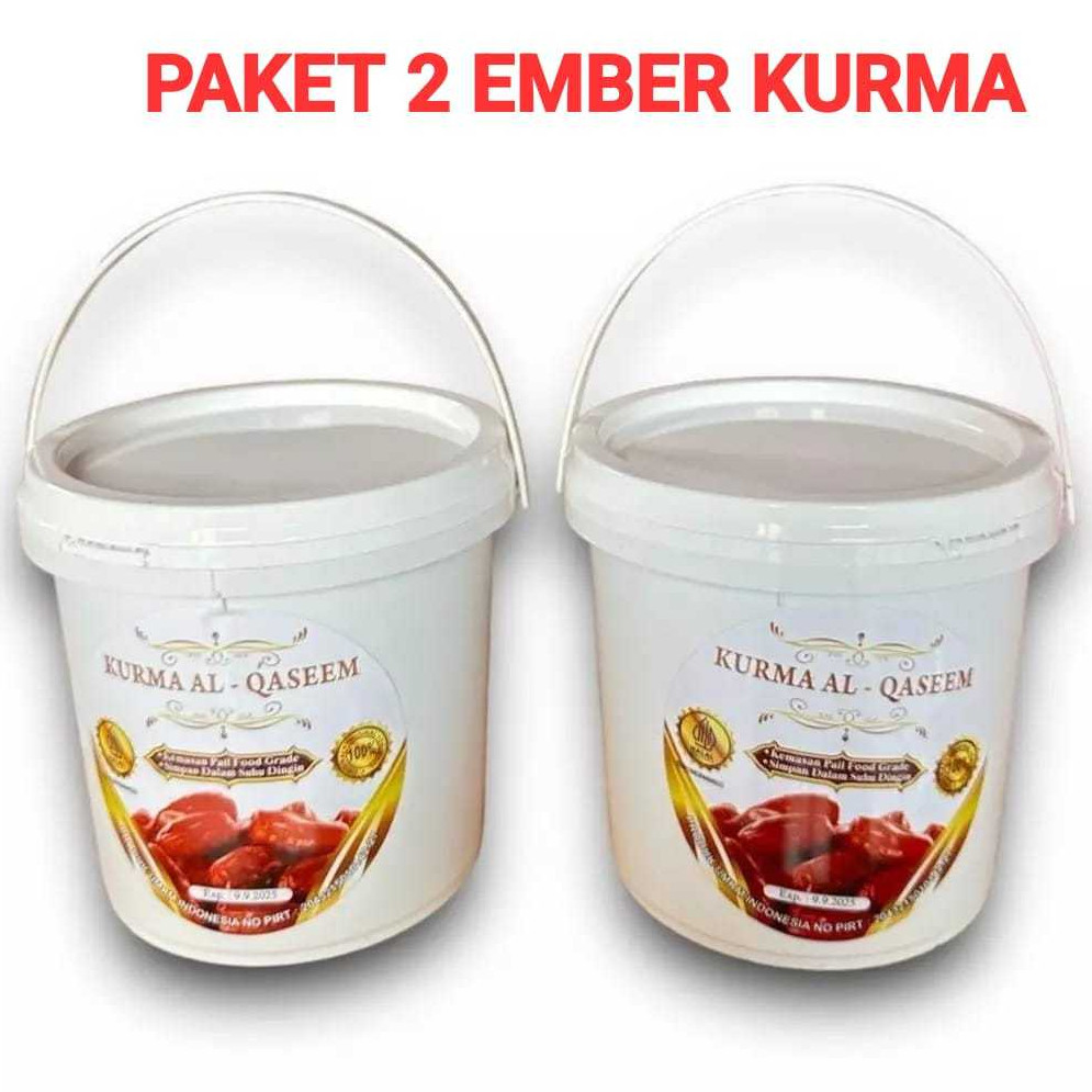 

TERMURAH!!! PROMO 2 EMBER KURMA AL QASEEM DAPAT 2 EMBER 100% ORIGINAL