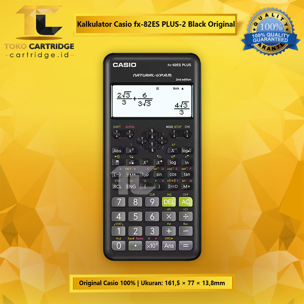 

mg Kalkulator Casio fx 82ES PLUS-2 12 Dit Calculator Scientific Kalkulator Ilmiah FX 82ES Plus 2 12