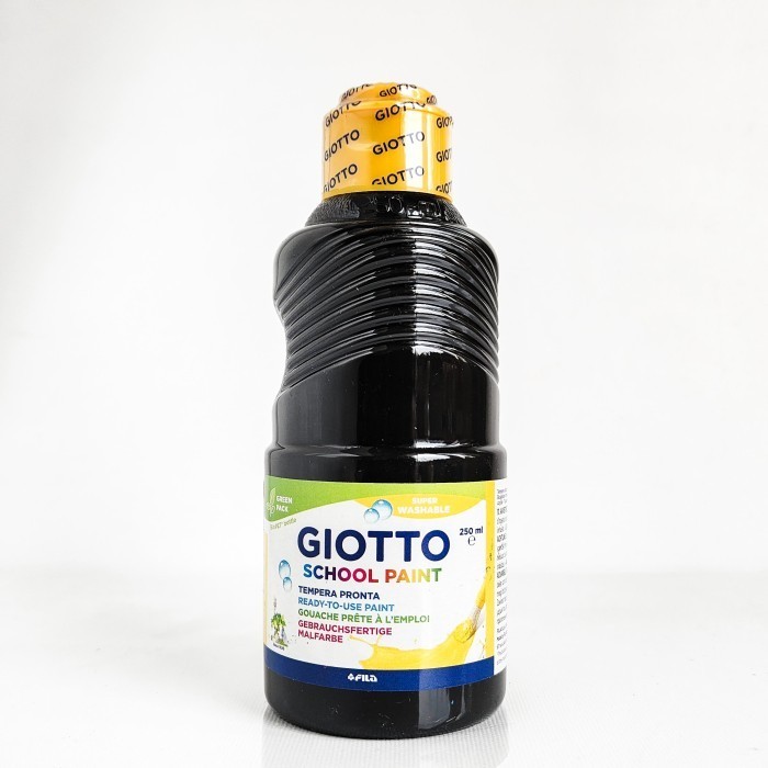 

Giotto School Paint 250ml | Cat Anak Sekolah - Black -YY41
