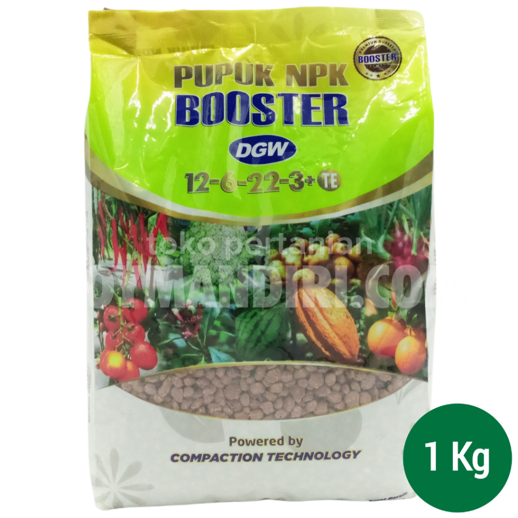Pupuk NPK Booster DGW 12-6-22-3+TE @1 kg