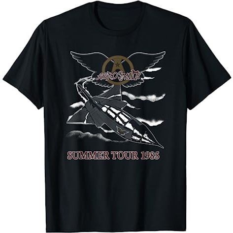 BAJU DISTRO Aerosmith - Summer Tour 1985 T-Shirt