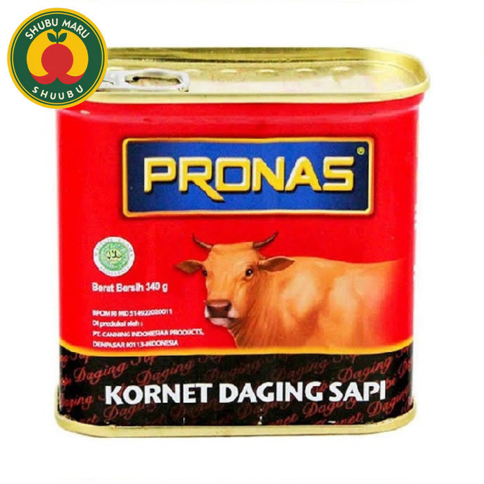 

Pronas Kornet Daging Sapi Kaleng Canned Corned Beef 340 Gram