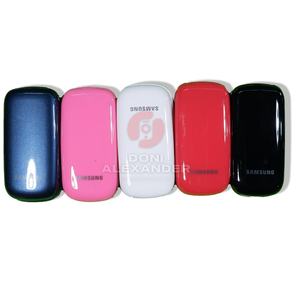 Stok Baru CASING HOUSING SAMSUNG CARAMEL E1272 FULLSET ORIGINAL