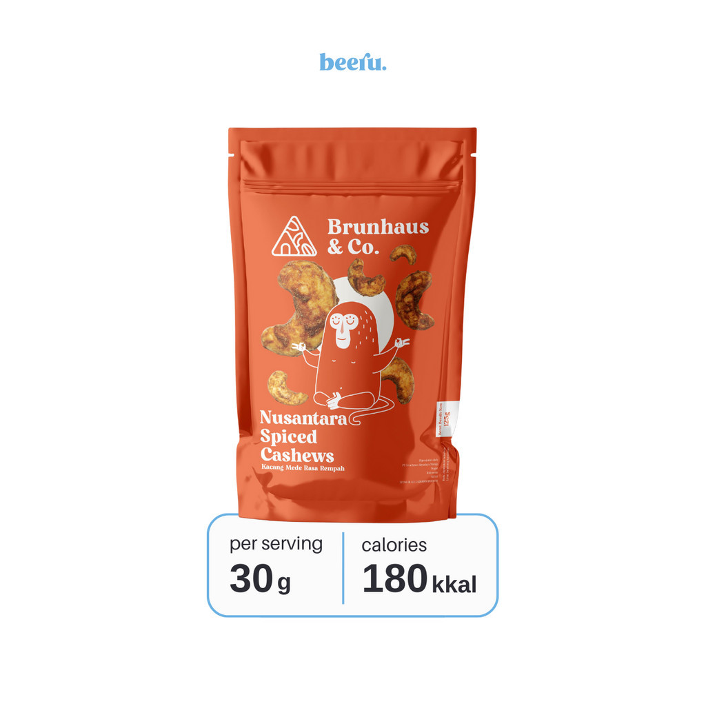 

Brunhaus & Co Nusantara Spiced Cashews 125gr