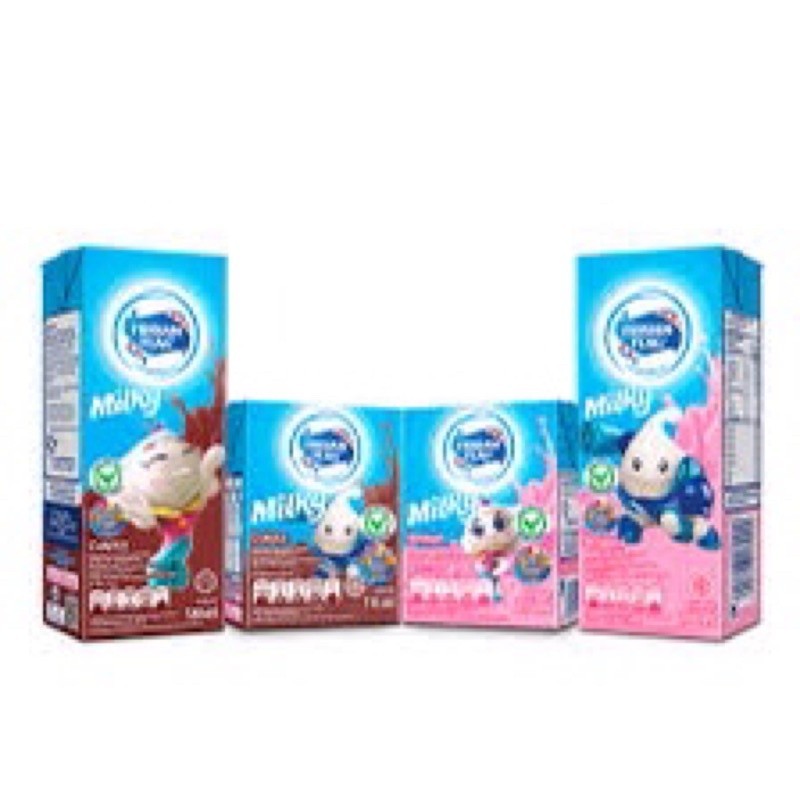 

Frisian Flag UHT 115ml Coklat Strawberry Bendera Kids