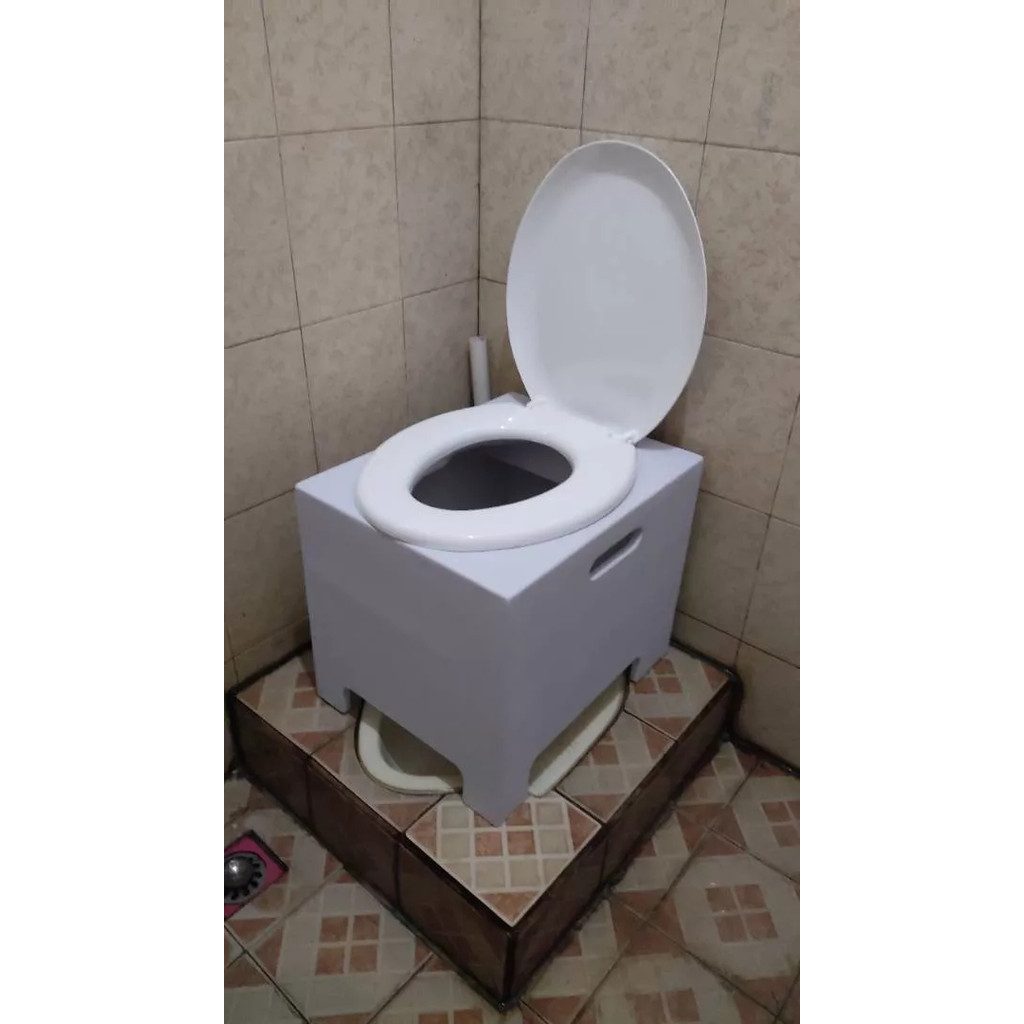 Tinggi 40cm Wc toilet closet duduk portable dewasa untuk lansia dan ibu hamil  tinggi 30 cm kursi du