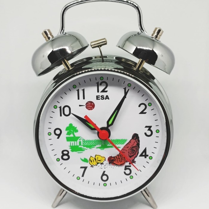 Jam Beker Weker Ayam Jadul