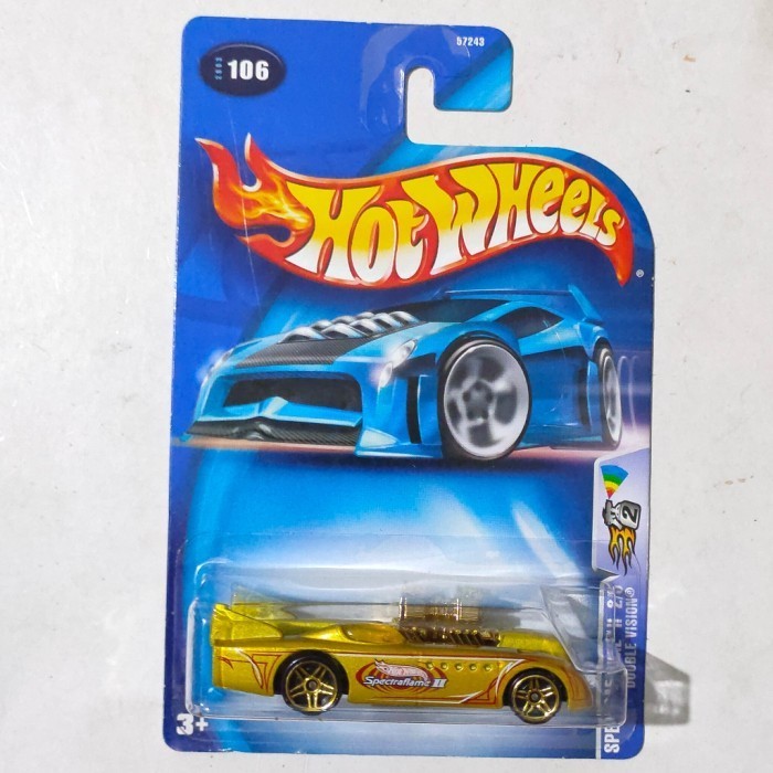 HW Hot Wheels Double Vision emas gold 2004 -DD24