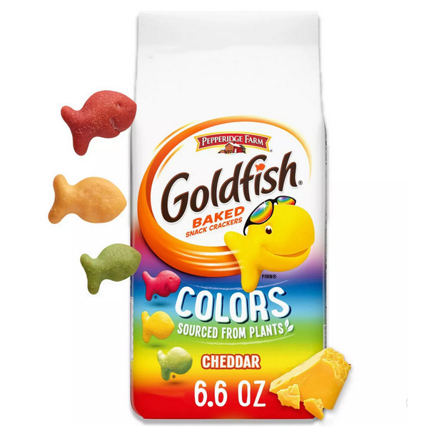 

Goldfish Baked Snack Crackers USA Xtra Cheddar Color |PEPPERIDGE FARM| - Colors