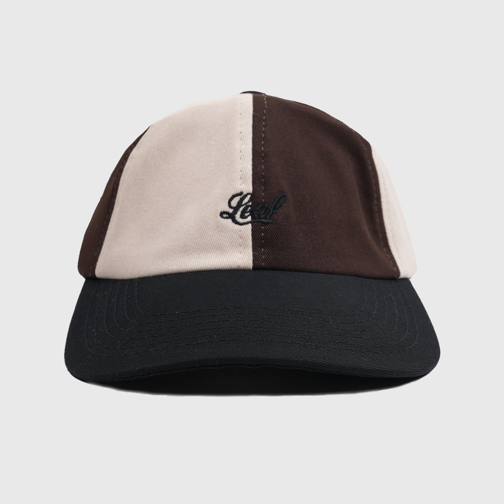 LEAF Club Logo Cream/Brown Dad Cap