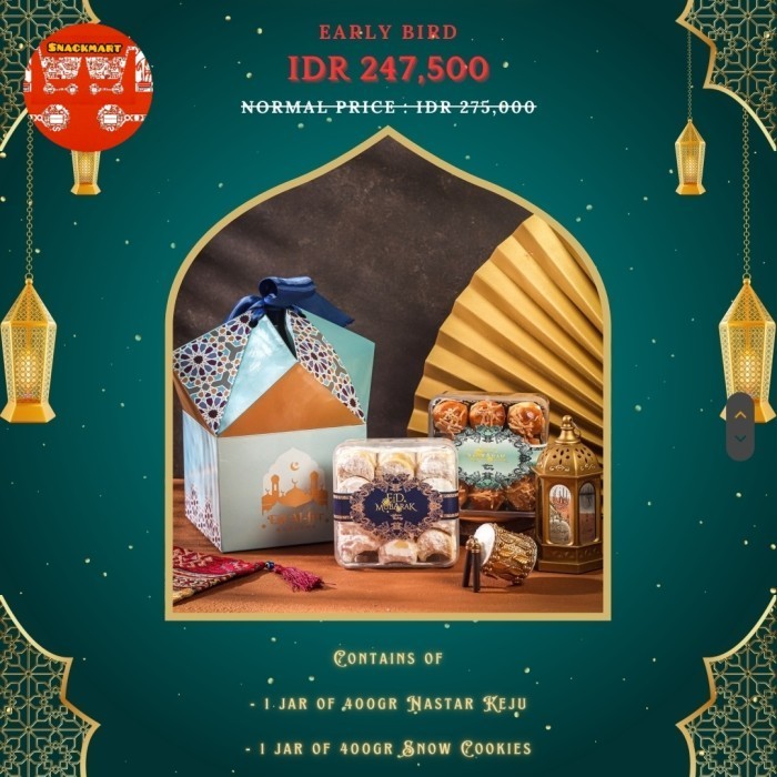 

Ramadhan Hampers Lebaran Premium Idul Fitri Kue Kering Premium Mecca