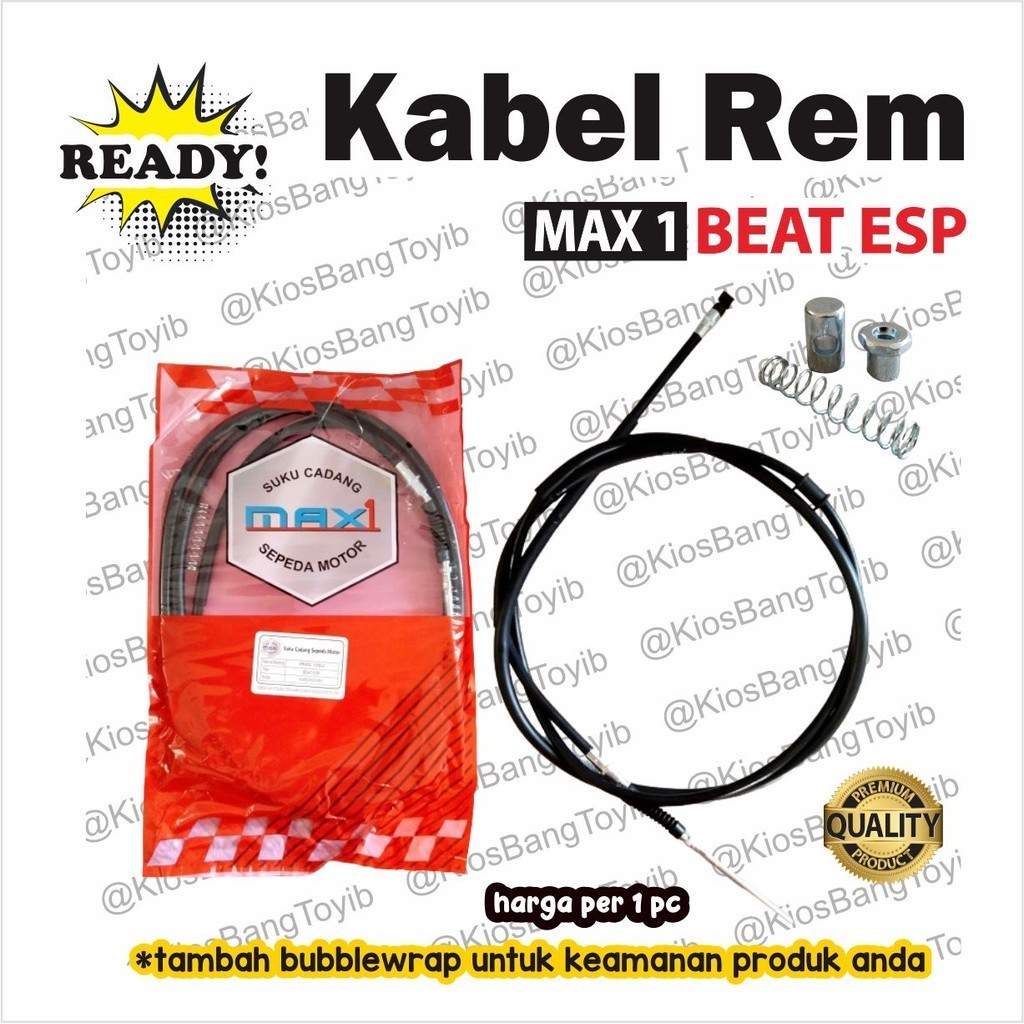 Kabel Rem Belakang Honda Beat Esp Beat Pop Esp Beat Sporty Esp  (Max1)