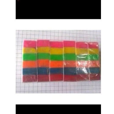 (1 pcs) Plastisin 6warna 601