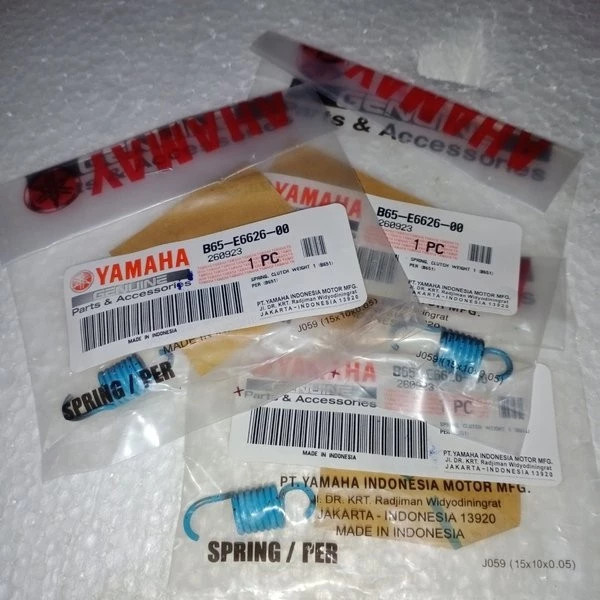 B65-E6626-00 Per Kampas Ganda Yamaha Aerox OLD/ NEW 155, NMAX 155 Connected B65-E6626-00 (1 SET/ 3 P